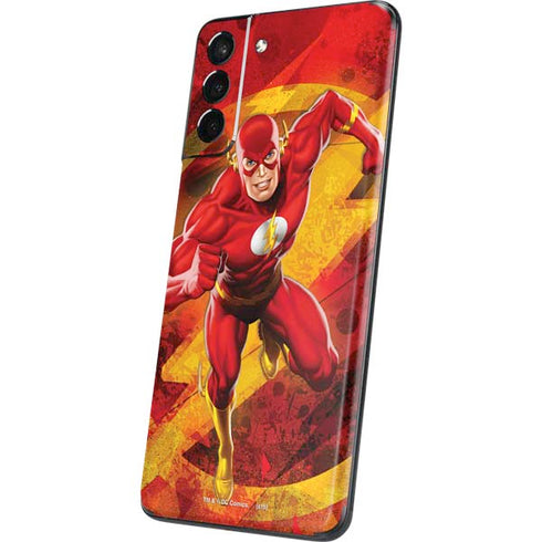 DC Comics The Flash Action Pose Galaxy S21 Plus 5G Skin